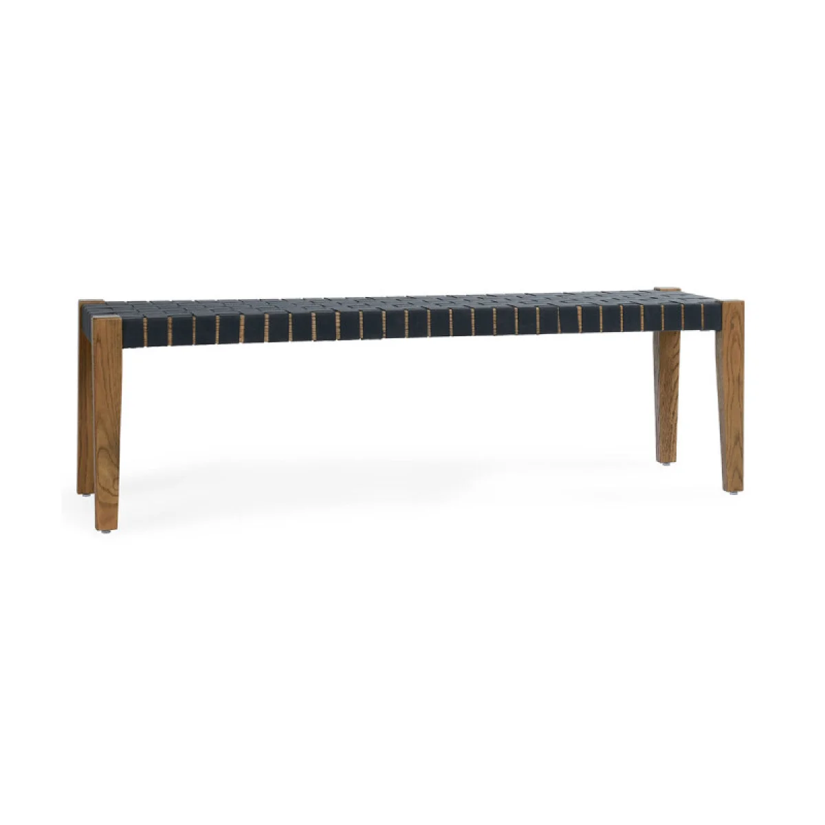 Orlando Solid Wood Bench – True Natural-charcoal Chairs & Benches Brown 4