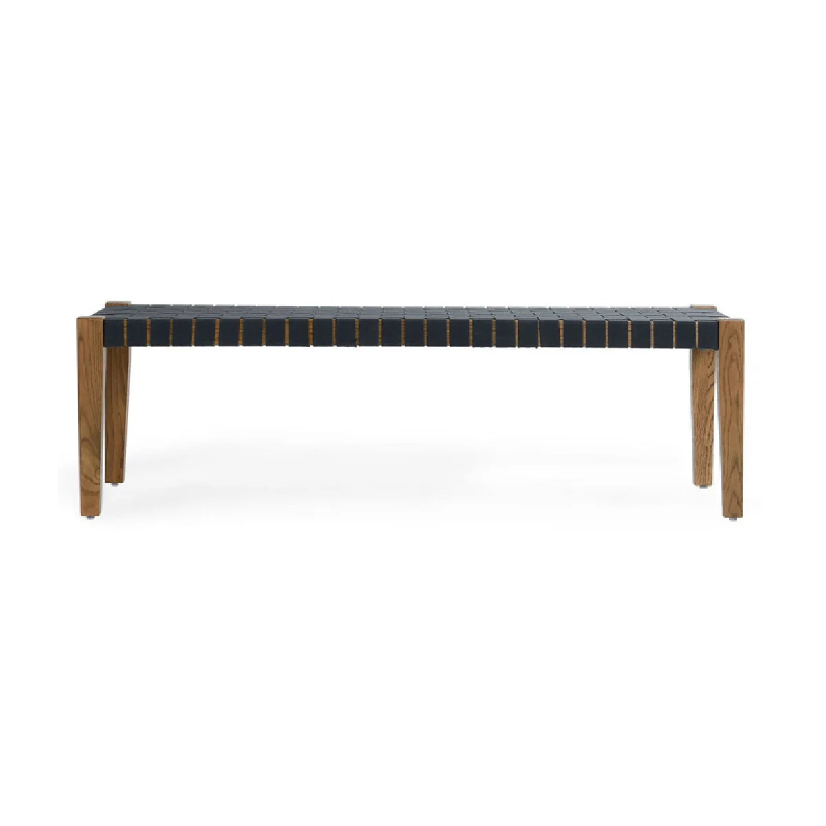 Orlando Solid Wood Bench – True Natural-charcoal Chairs & Benches Brown 6