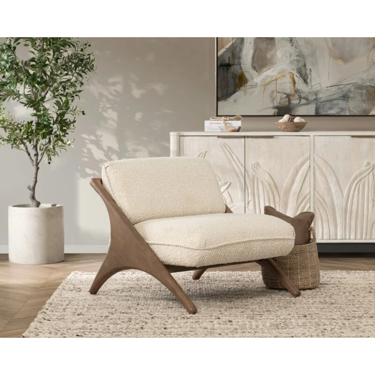 Georgia Upholstered Accent Chair Chairs Chairs 8