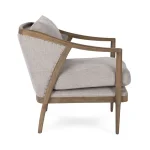 Scarlett Upholstered Accent Chair – Heather Gray Chairs Chairs 14 Scarlett Upholstered Accent Chair – Heather Gray Chairs Chairs 14