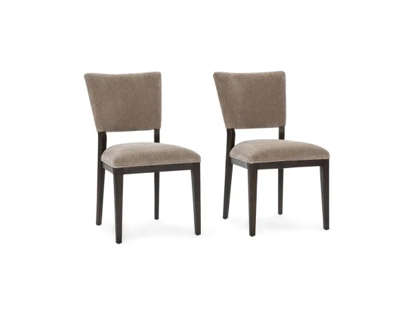 Scarlett Upholstered Accent Chair – Burnt Orange Chairs Brown 19