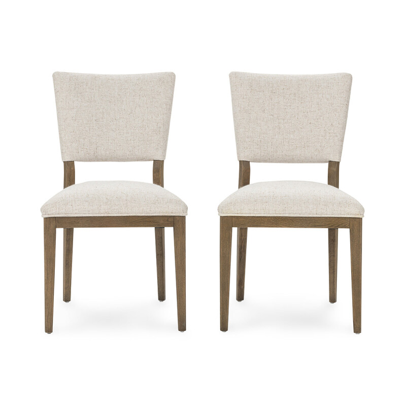 Phillip Upholstered Dining Chair Set Of 2 – Oatmeal Chairs & Benches Chairs & Benches 6 Phillip Upholstered Dining Chair Set Of 2 – Oatmeal Chairs & Benches Chairs & Benches 6