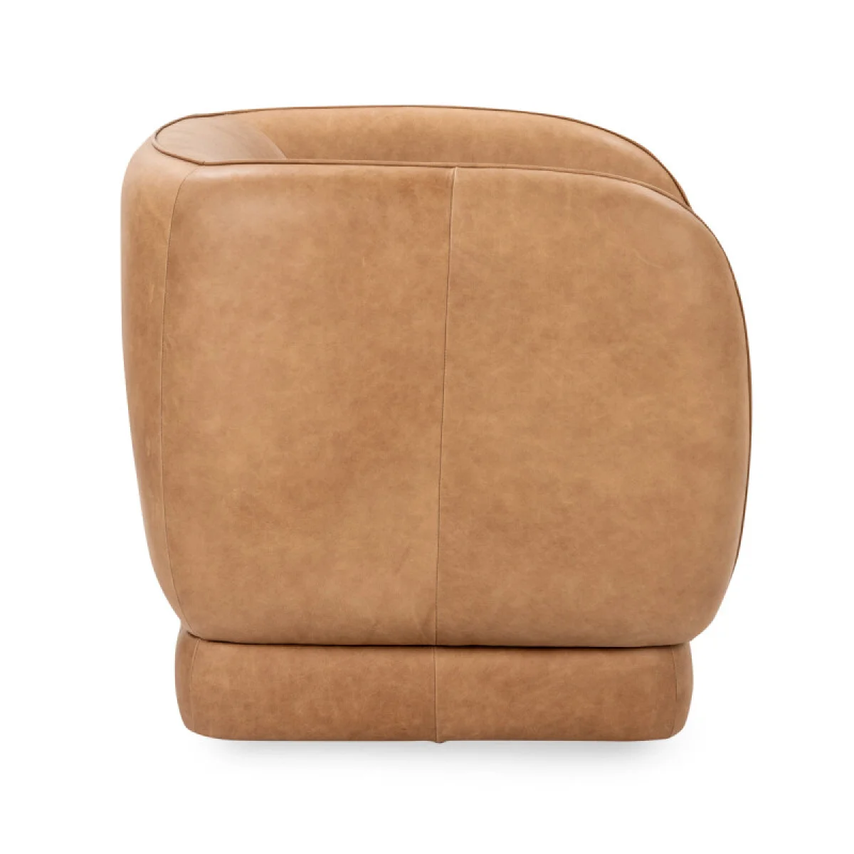 Rinner Leather Accent Chair Chairs Brown 7
