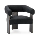 Julina Upholstered Accent Chair Chairs black 11