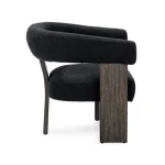 Julina Upholstered Accent Chair Chairs black 14