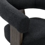 Julina Upholstered Accent Chair Chairs black 15