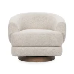 Chassia Upholstered Swivel Chair Chairs Chairs 13