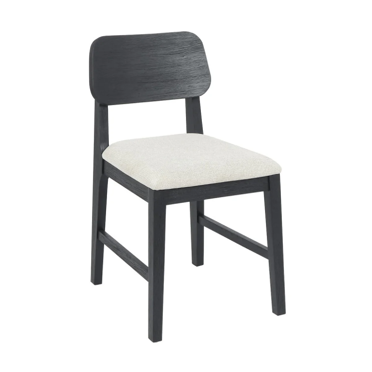 Deaven Upholstered Dining Chair Set Of 2 Chairs & Benches black 4