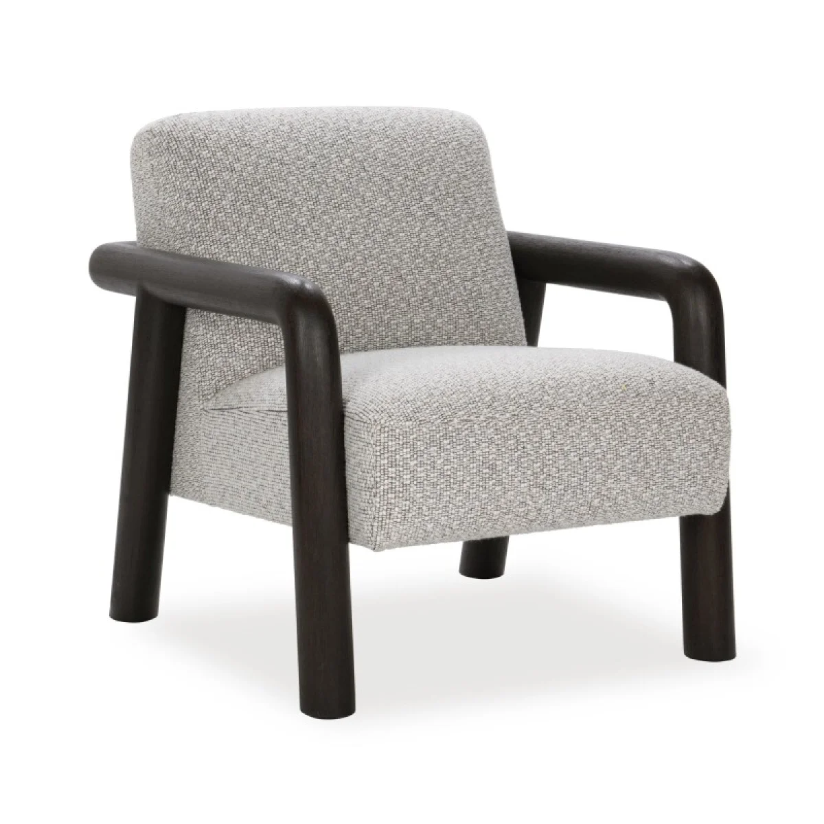 Reyna Upholstered Accent Chair Chairs Black, White 4