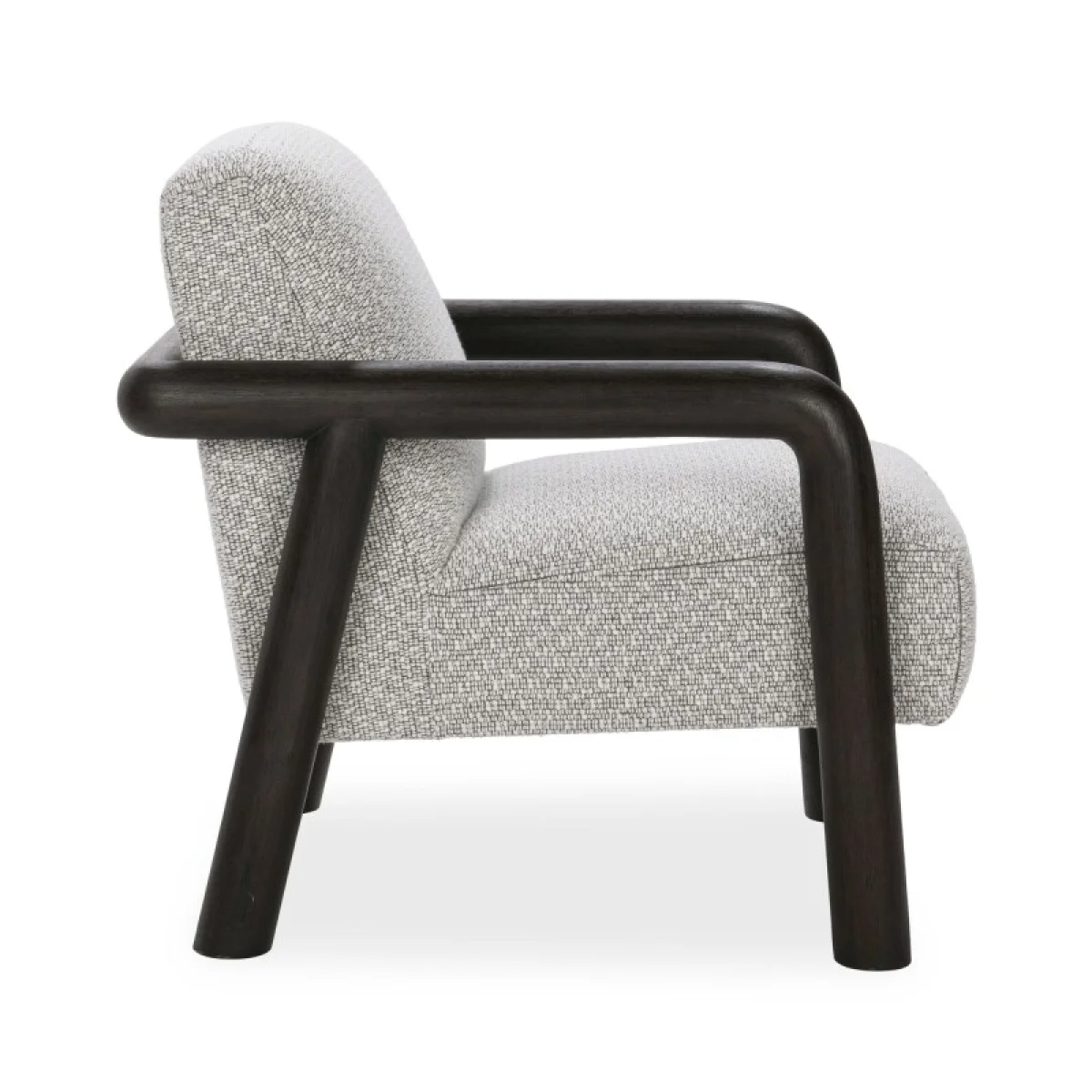 Reyna Upholstered Accent Chair Chairs Black, White 7