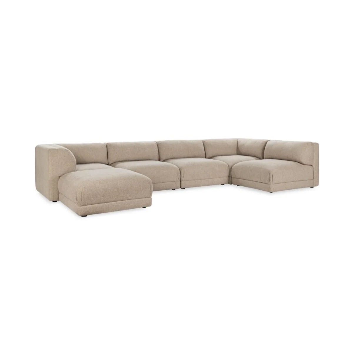 Adalynne Upholstered Sectional Sectionals Buttermilk 4
