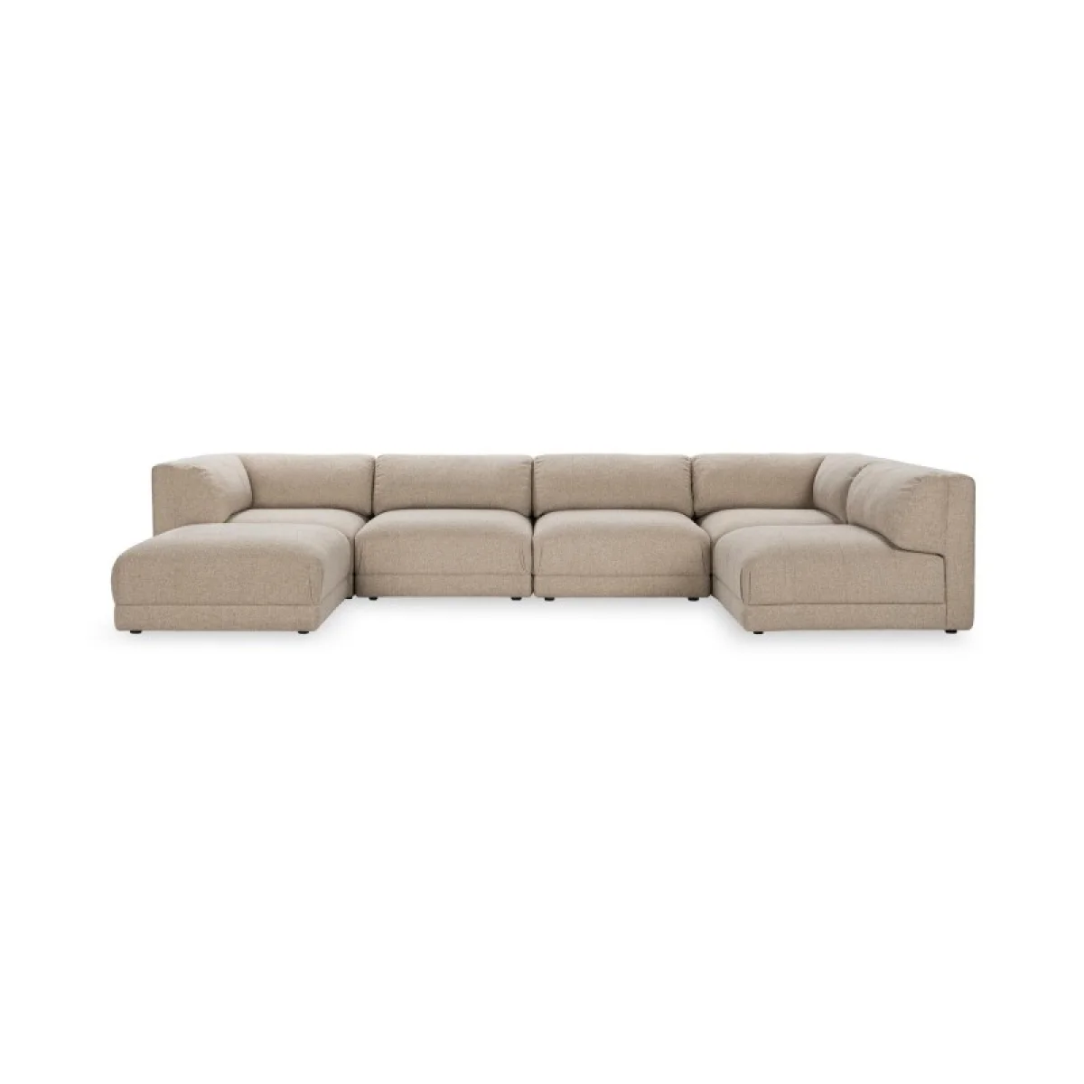 Adalynne Upholstered Sectional Sectionals Buttermilk 6