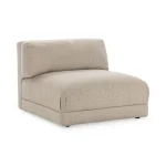 Adalynne Upholstered Armless Chair Chairs Buttermilk 11