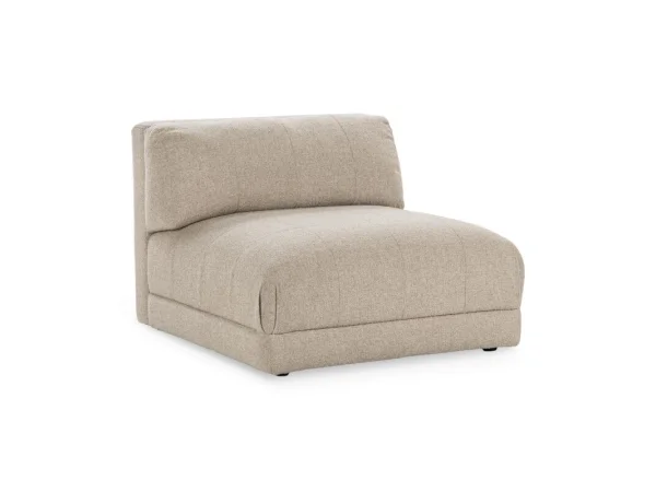 Adalynne Upholstered Armless Chair Chairs Buttermilk