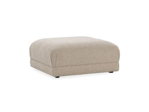 Adalynne Upholstered Square Ottoman Ottomans & Poufs Buttermilk