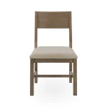 Lyra Upholstered Dining Chair Set Of 2 Chairs & Benches Brown 18