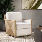 Norman Swivel Accent Chair – Almond Cocoa Chairs Almond Cocoa 19 Norman Swivel Accent Chair – Almond Cocoa Chairs Almond Cocoa 19