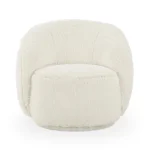 Adley Plush Swivel Chair – Vanilla Chairs Chairs 13