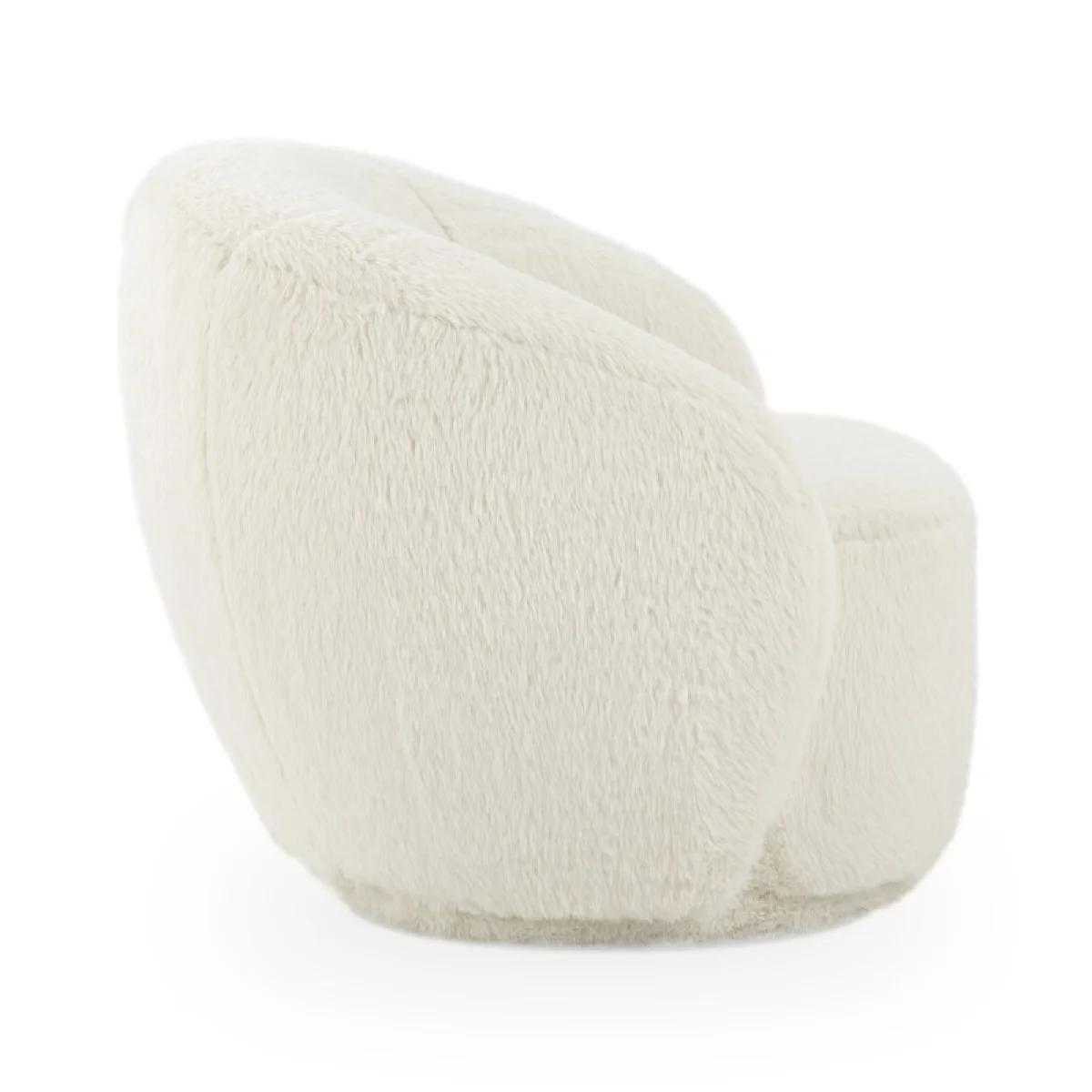 Adley Plush Swivel Chair – Vanilla Chairs Chairs 7