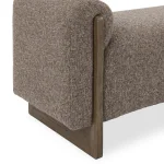 Sierra Upholstered Bench Chairs & Benches Bronzed Cocoa 16 Sierra Upholstered Bench Chairs & Benches Bronzed Cocoa 16