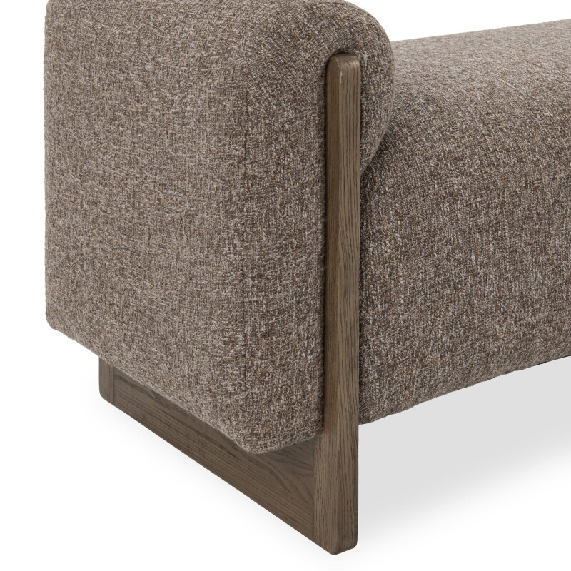 Sierra Upholstered Bench Chairs & Benches Bronzed Cocoa 8 Sierra Upholstered Bench Chairs & Benches Bronzed Cocoa 8