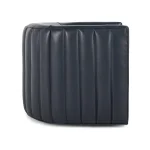 Menard Leather Accent Chair – Nightfall Blue Chairs black 15