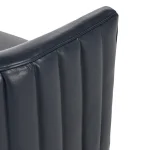 Menard Leather Accent Chair – Nightfall Blue Chairs black 16