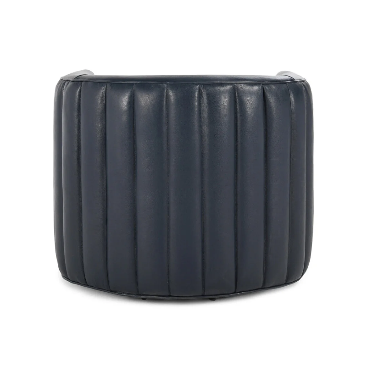 Menard Leather Accent Chair – Nightfall Blue Chairs black 9