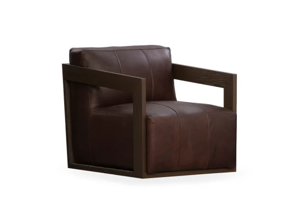 Largo Leather Sectional Sofa Sectionals Brown 16