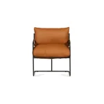 Toluca Leather Accent Chair – Harvest Brown Mx Chairs Brown 11