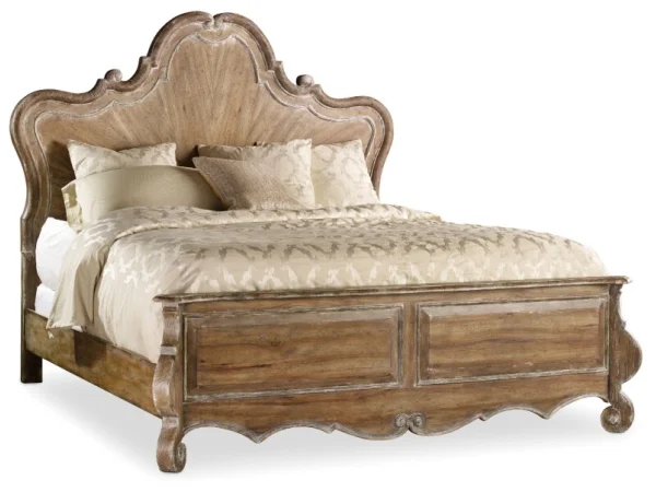 Chatelet California King Wood Panel Bed Beds Beds