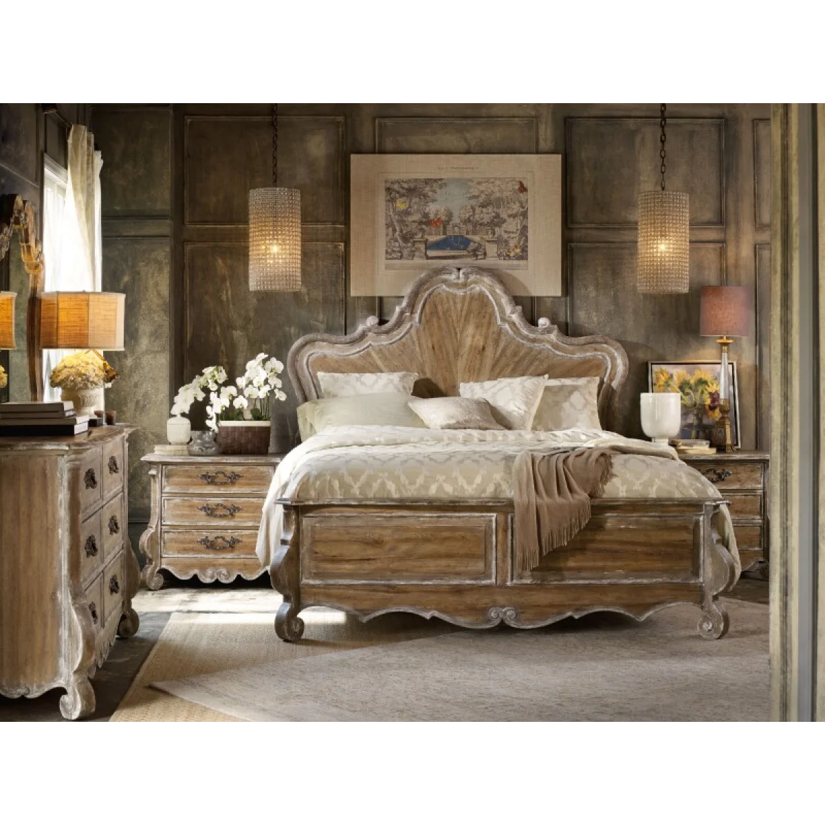 Bedroom Chatelet King Panel Rails Bed Parts Bed Parts 6