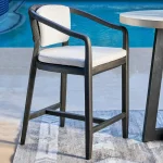 Dawn Outdoor Counter Stool – Black Barstools Barstools 23