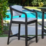 Dawn Outdoor Counter Stool – Black Barstools Barstools 25