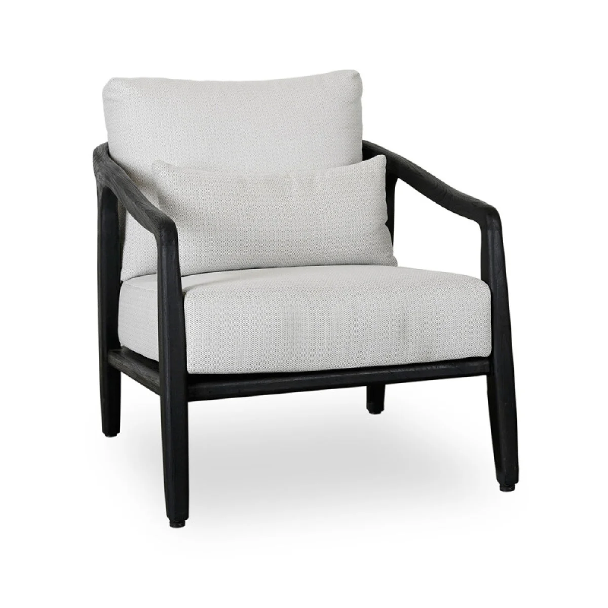 Aria Outdoor Accent Chair Outdoor Chairs black 4