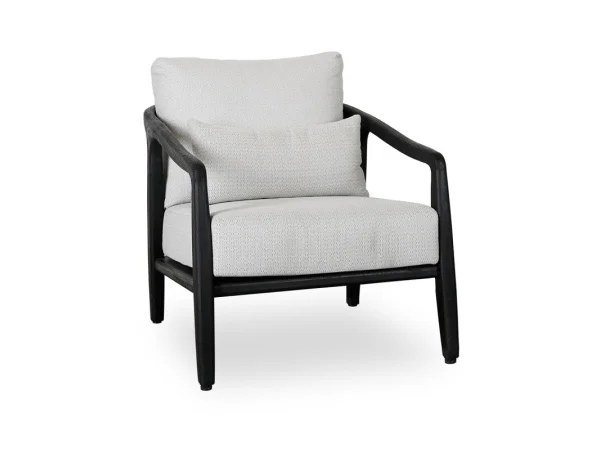 Aria Outdoor Accent Chair Outdoor Chairs black