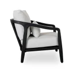 Aria Outdoor Accent Chair Outdoor Chairs black 17