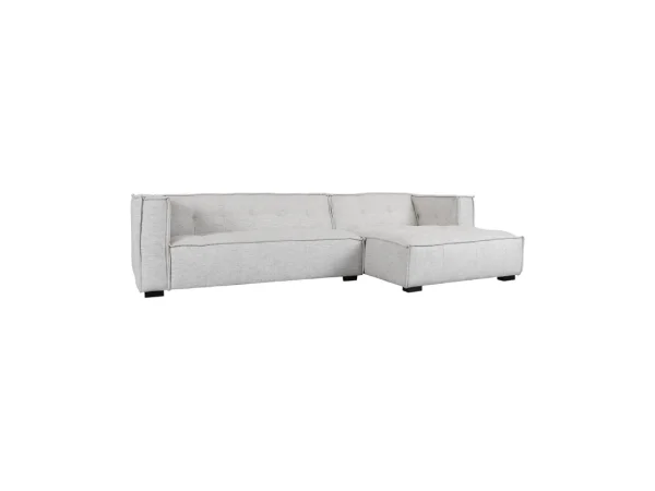 Element Upholstered Sectional W/raf Chaise Sectionals Beige