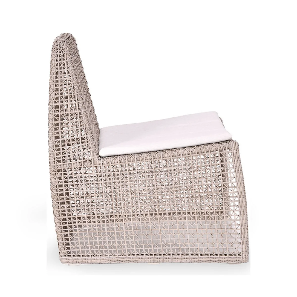 Michelle Outdoor Accent Chair Outdoor Chairs Beige 7