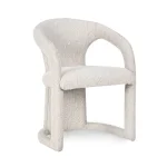 Archie Leather Dining Chair – Birch Cream Chairs & Benches Birch Cream 11