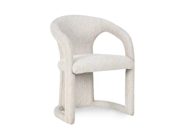 Archie Leather Dining Chair – Birch Cream Chairs & Benches Birch Cream