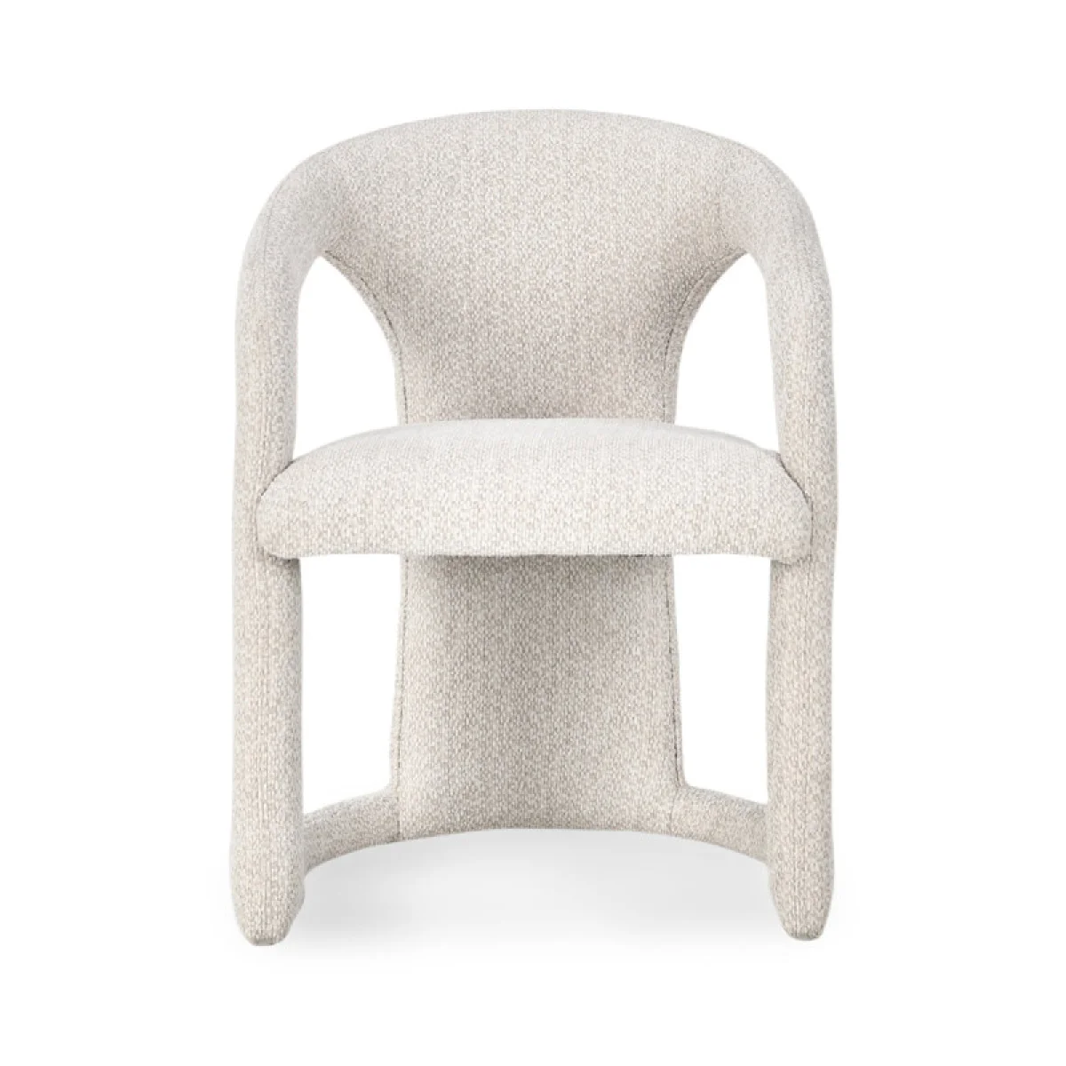Archie Leather Dining Chair – Birch Cream Chairs & Benches Birch Cream 6