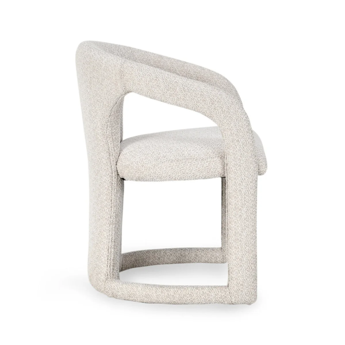 Archie Leather Dining Chair – Birch Cream Chairs & Benches Birch Cream 7