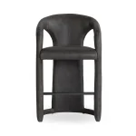 Archie Leather Counter Stool – Charcoal Barstools Barstools 14