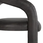 Archie Leather Counter Stool – Charcoal Barstools Barstools 17