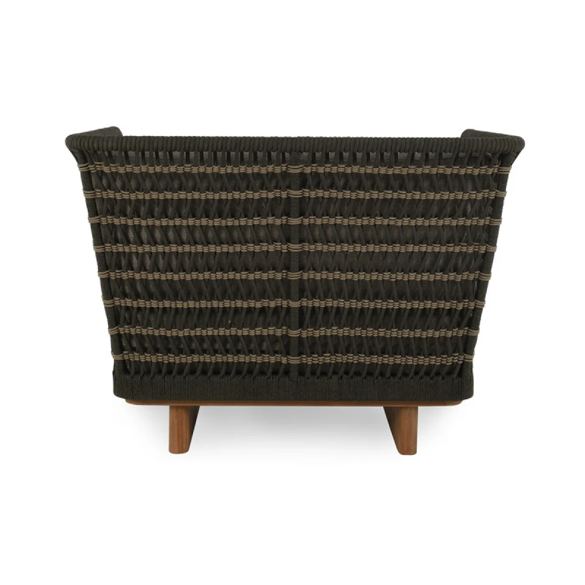 Ellie Outdoor Accent Chair Outdoor Chairs Brown 8