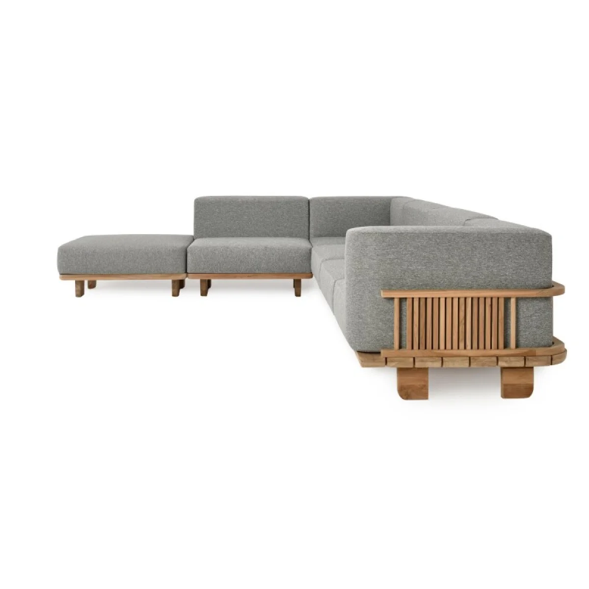 Hudson Outdoor 6pc Sectional Outdoor Sectionals Classic Home 7