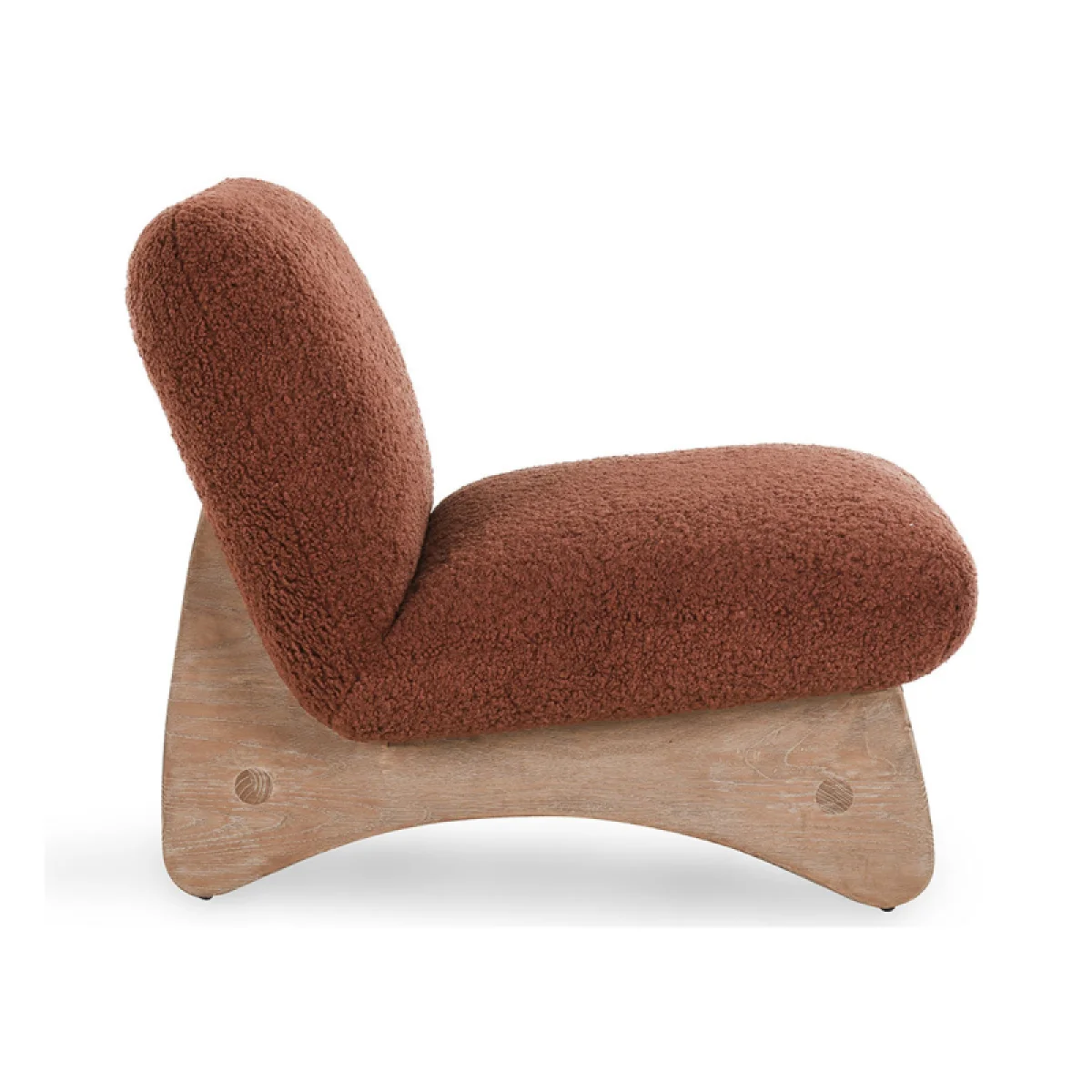 Astra Upholstered Accent Chair Chairs Brown 7