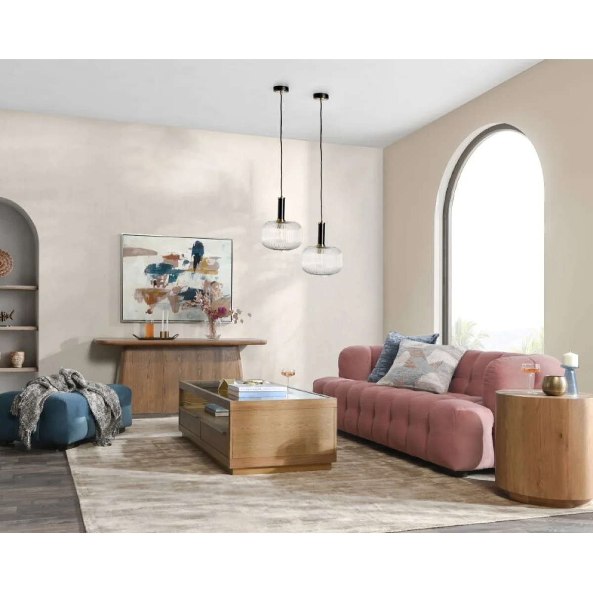 Petra Velvet Sofa – Blush Sofas Blush 11
