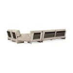 Livia Outdoor Sectional Outdoor Sectionals Classic Home 19